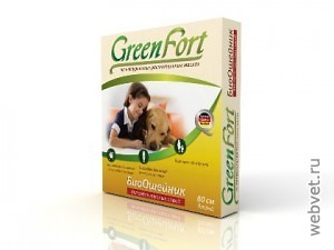 GreenFort БиоОшейник от блох для крупных собак