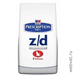 Hills Feline zd Low Allergen Allergy Management