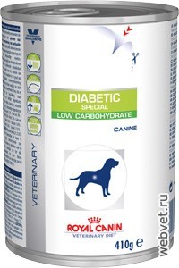 Royal Canin Diabetic Low Carbohydrate special консервы