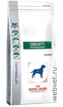 Royal Canin obesity management dp34 собаки 