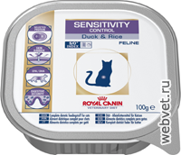 Royal Canin sensitivity control so утка