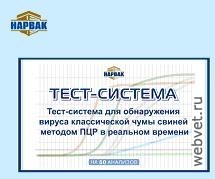 Тест-система классическая чума свиней в реальном времени